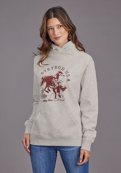 Stetson Hoody Lady Bronc Rider