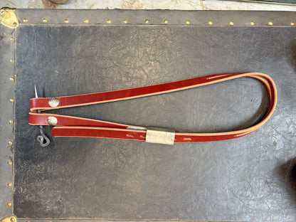 Silver Buckle Split Ear Headstall Double Daisy