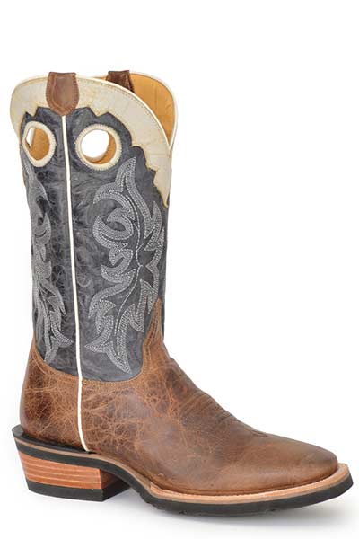 Roper Ride 'Em Cowboy Boots Black